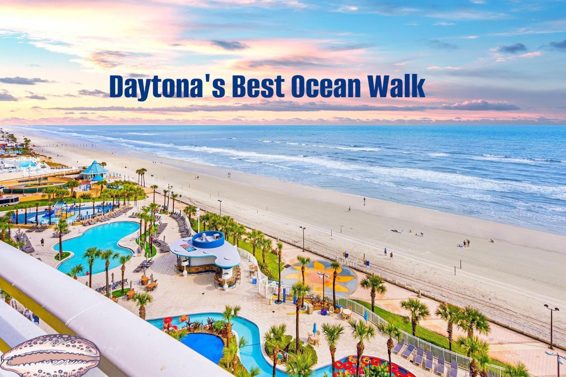 Vacation In Comfort And Luxury - 3 Bedroom Direct Oceanfront - Wyndham Ocean Walk Resort 2425 Daytona Beach Eksteriør bilde