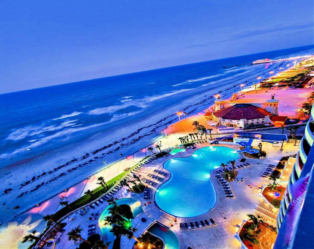 Vacation In Comfort And Luxury - 3 Bedroom Direct Oceanfront - Wyndham Ocean Walk Resort 2425 Daytona Beach Eksteriør bilde