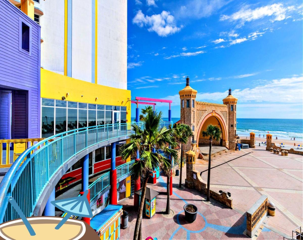 Vacation In Comfort And Luxury - 3 Bedroom Direct Oceanfront - Wyndham Ocean Walk Resort 2425 Daytona Beach Eksteriør bilde