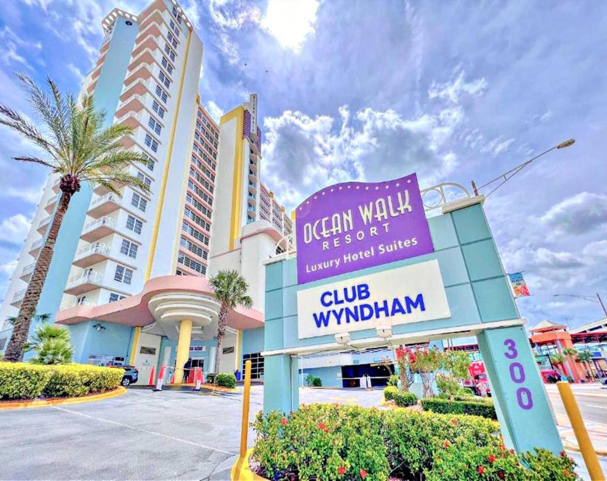 Vacation In Comfort And Luxury - 3 Bedroom Direct Oceanfront - Wyndham Ocean Walk Resort 2425 Daytona Beach Eksteriør bilde